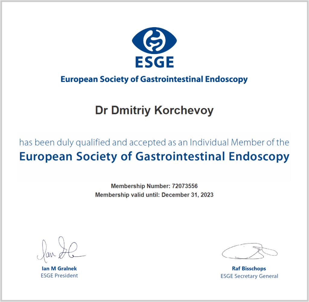 ESGE Membership