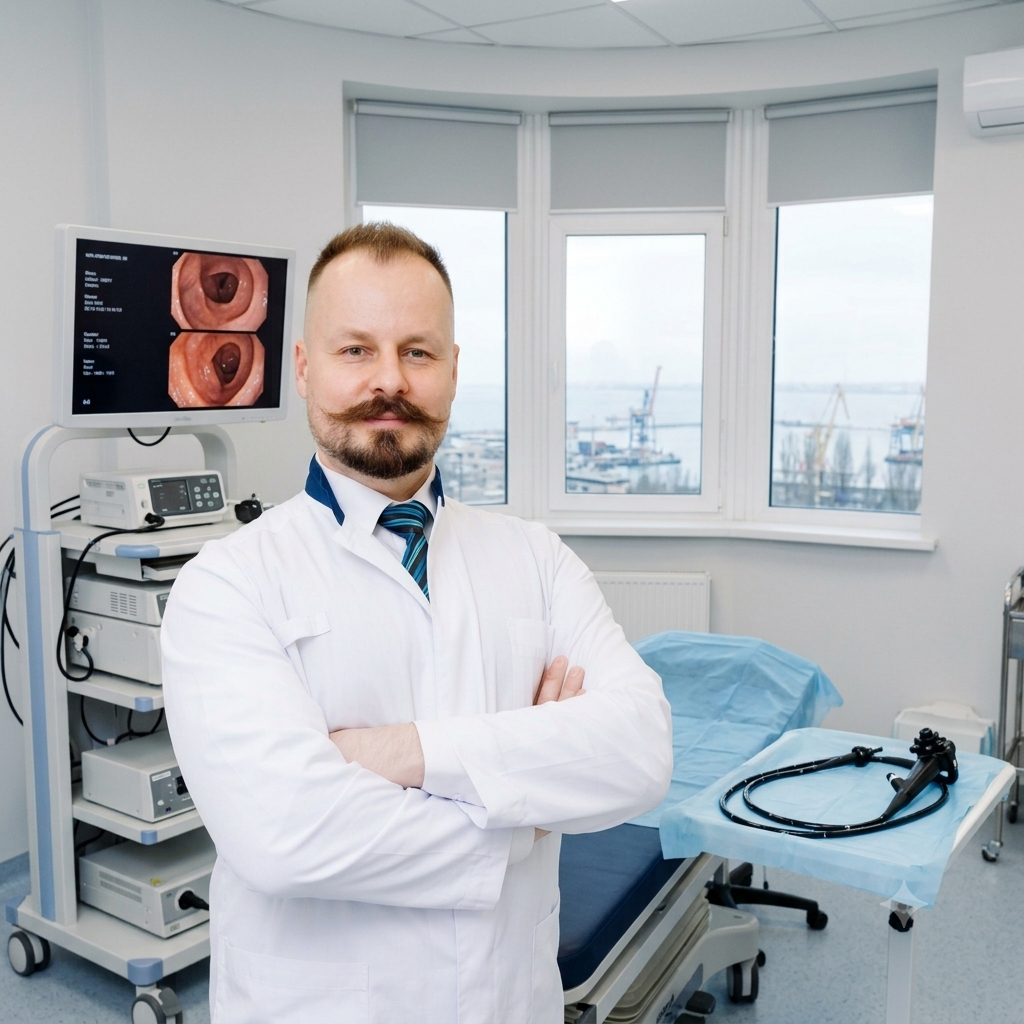 Где пройти эндоскопию в Одессе: Корчевой Д. В.