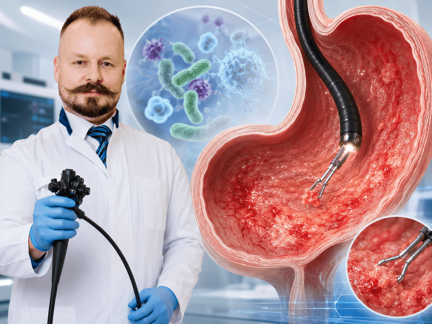 Що таке H. pylori та целіакія. Інфекції шлунка та целіакія: діагностика через біопсію в Одесі